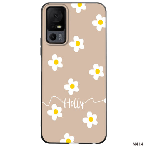 Personalisierte stoßfeste Handyhülle für TCL 50 40 XE 30 20 SE 405 505 Gänseblümchen Abdeckung - Bild 10 von 95