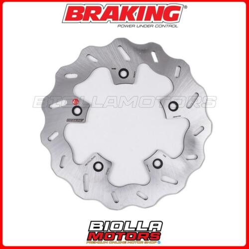 WF8505 DISCO FRENO POSTERIORE DX BRAKING YAMAHA XP T-MAX DX ABS 530 2019 - WAVE  - Picture 1 of 5