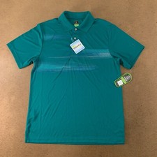 PGA Tour Pro Series Men's Size Small Harbor Blue Athletic Fit Golf Polo NWT