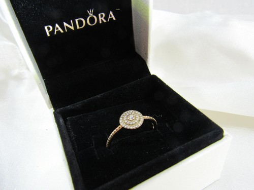 AUTHENTIC PANDORA ROSE GOLD SILVER 