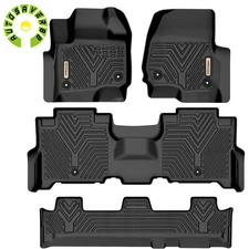 3D Floor Mats Liners for 2018-2025 Ford Expedition / Expedition Max All Weather
