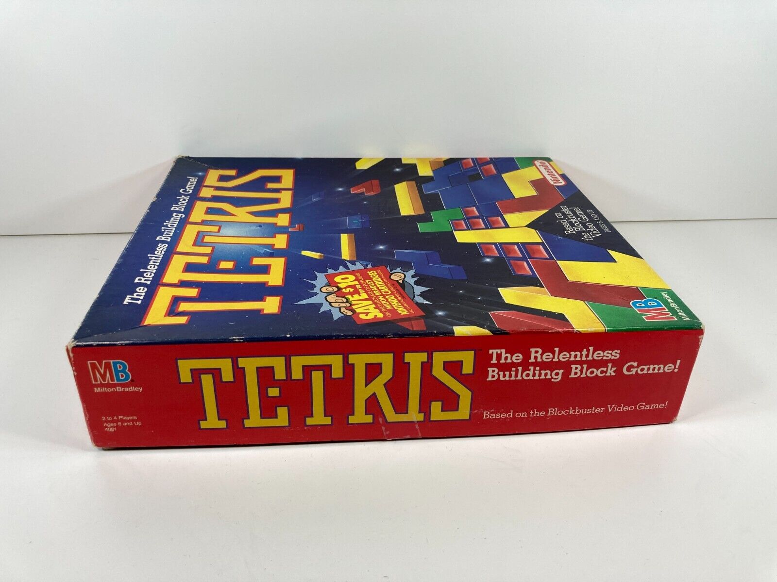 Tetris (1989 Milton Bradley) Board Game Review and Rules - Geeky Hobbies