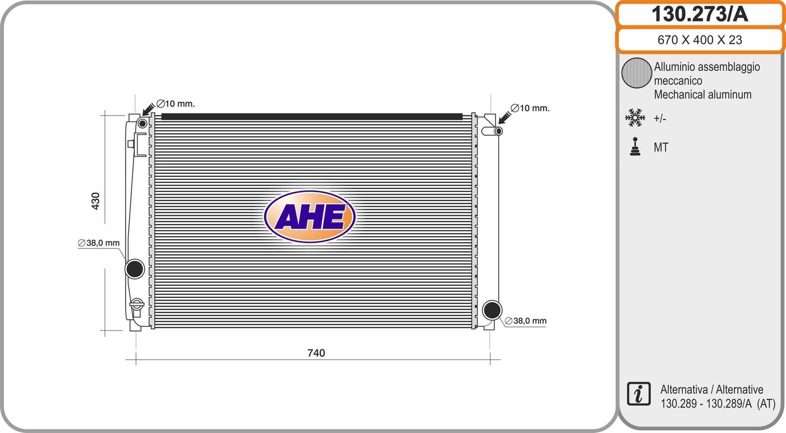 Radiateur Toyota RAV 4 III 2.4 4WD et RAV 4 IV 2.0 refroidissement moteur essence diesel