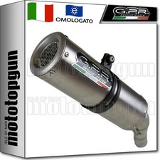 GPR SCARICO OMOLOGATO + RACCORDO HOM M3 INOX SUZUKI GSX-R 600 K6 2006 06 2007 07