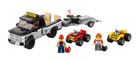 LEGO City ATV Race Team 60148 Building Toy 239 Pieces Retired Edition