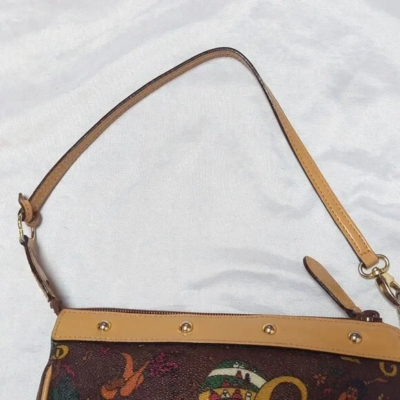 Piero Guidi Magic Circus Mini Shoulder Bag Italian Made Purse Whimsy Kitsch Boho - Image 4 of 4