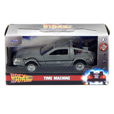 Back To The Future Time Machine Jada Die Cast  Model Car 1:32 Scale