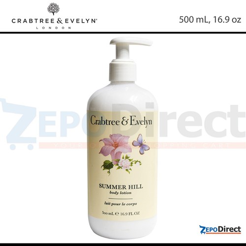 Crabtree & Evelyn Summer Hill Body Lotion 500mL, 16.9 fl oz - Picture 1 of 2