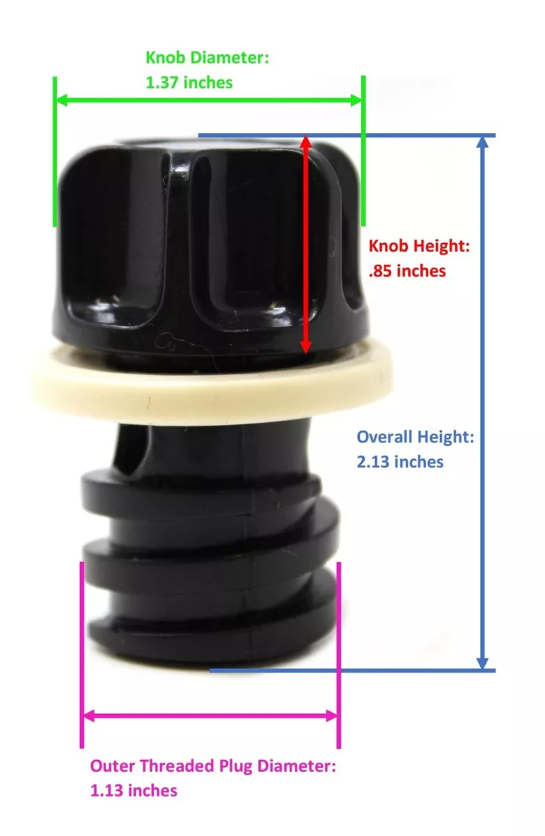 Cooler Drain Plug Gasket Assembly for Yeti Bird Dog RTIC ORCA