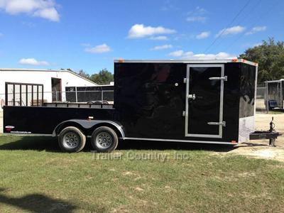 #ad NEW 2026 7X20 7 X 20 HYBRID ENCLOSED amp; UTILITY CARGO MOTORCYCLE HUNTING TRAILER $9195.00