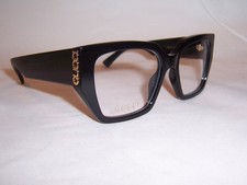 NEW GUCCI EYEGLASSES GG 2042O 001 BLACK 53mm AUTHENTIC RX 2042