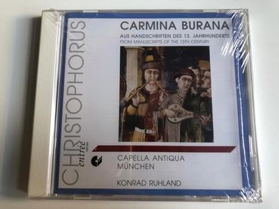 Carmina Burana From Manuscrips Of 13thc -  CD NUVG The Cheap Fast Free Post