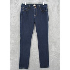 Cabi Jeans 8 Skinny Stretch Dark Wash Denim Casual Classic Pockets Mid Rise 755