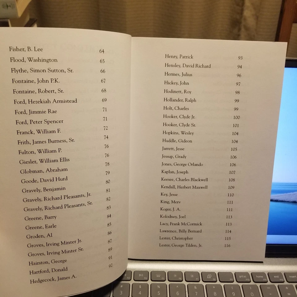 Magnet : A Commentary - Resident Bios of Henry County, Virginia by Ralph Lester - Image 4 of 4