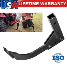 Racewill Hitch Lawn Mounted Ripper Garden Plow for ATV/UTV Tractor W/2" Receiver