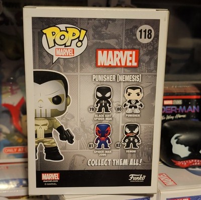 Funko Pop! Marvel Punisher [Nemesis] #118 Vinyl Bobble-Head Figure