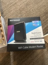 NETGEAR Nighthawk AC1900 C7000v2 Modem Router   Complete in Box, Untested