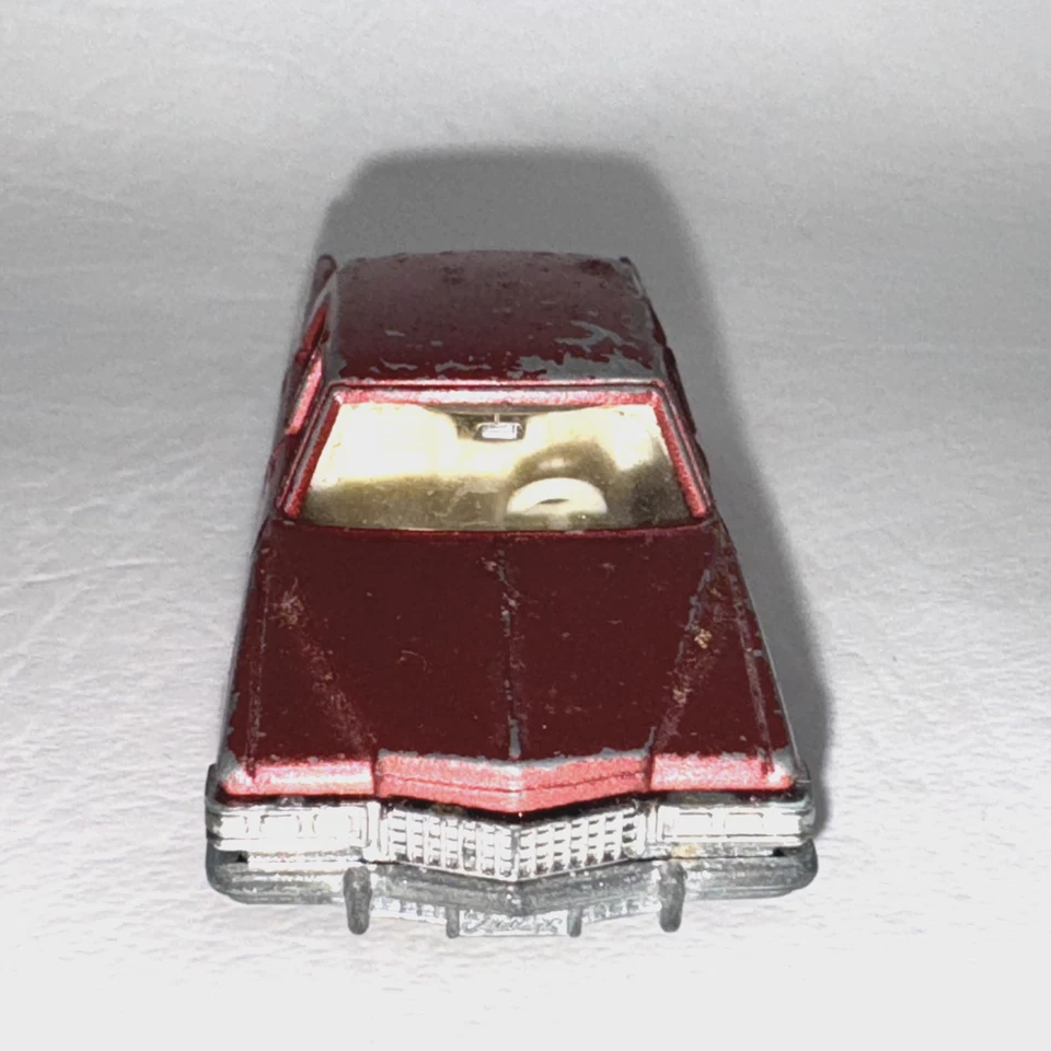Tomy Pocket Cars F2 Cadillac Fleetwood Brougham Tomica Car 1973 1:77 rosa rosa Foto 4 de 4