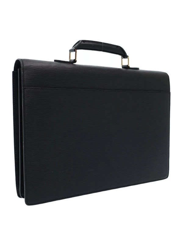 Louis Vuitton Epi Ambassador Business Bag Black View 2
