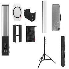 Zhiyun CINEPEER C100 1.2' 100W Portable RGBWW LED Light Wand Combo, Bundle with