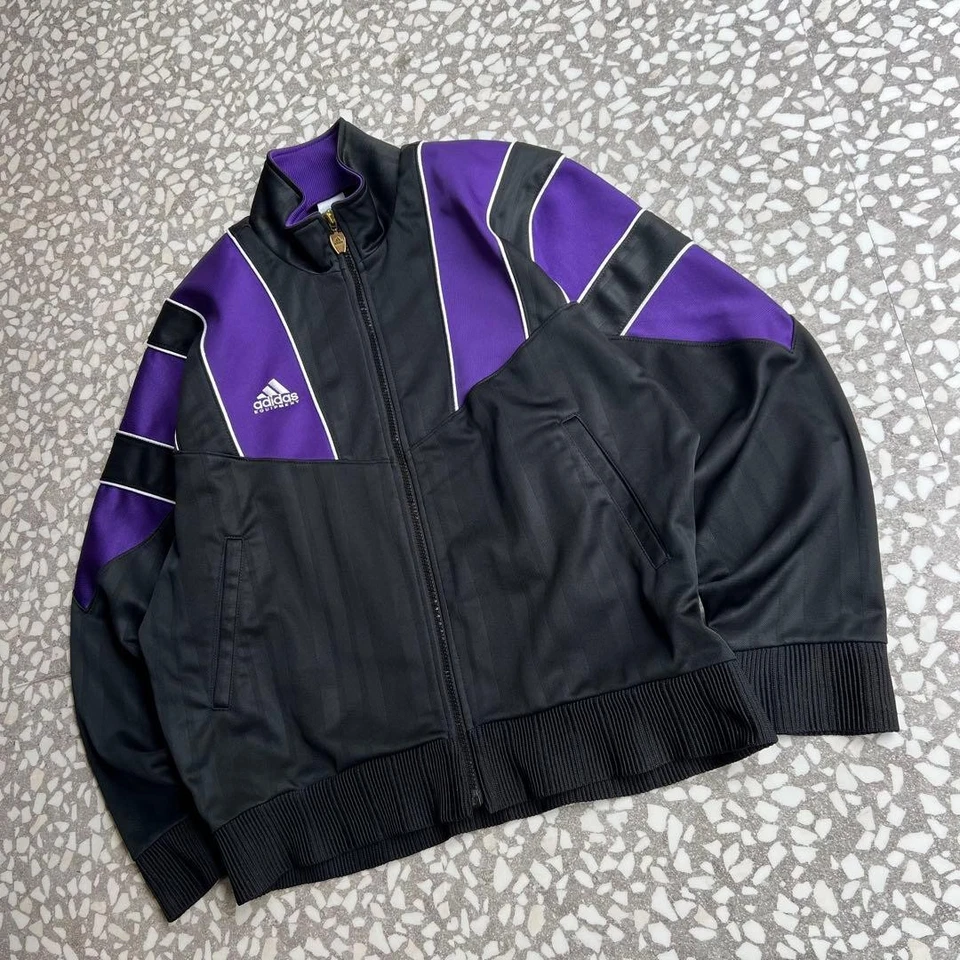 Rare Purple Descente x adidas Vintage Track Jacket Embroidered Logo - Image 4 of 4