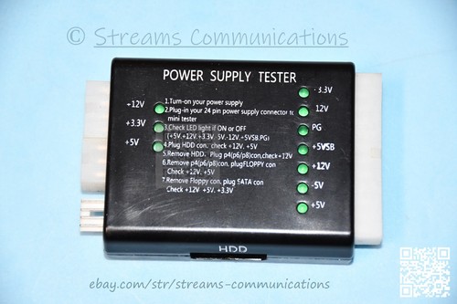 Desktop Computer PC/SPS Power Supply Tester