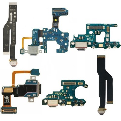 For Samsung Galaxy Note 8 9 10 Plus 20 Ultra 5G USB Charging Port Mic Flex Cable