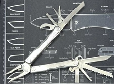 Leatherman Blast Multi Tool Stainless Steel BOD 0808 VGUC Tool Only Super Clean