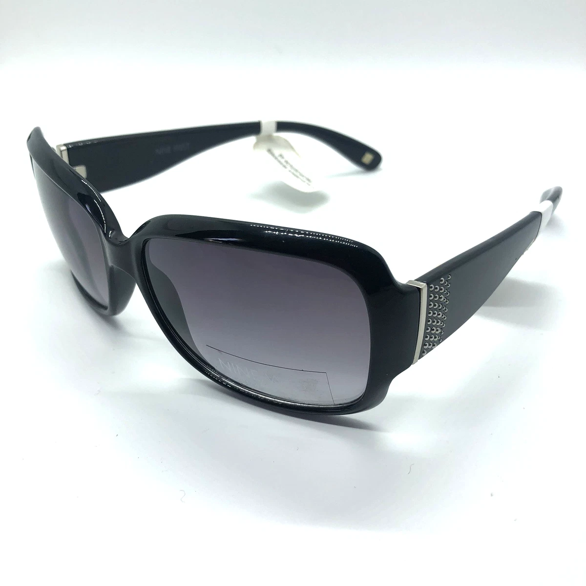 Nine West Sunglasses Frames Womens Black NW587S‎ 001 58 15 135 H10506 Nine West Black Plastic Frame Sunglasses for Women for sale  main image 3