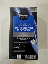 Men, 3 Month Extra Strength Hair Regrowth Signature Select Treatment. Exp 12/26