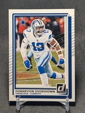 Demarvion Overshown 2025 Panini Donruss Football Card #175 Dallas Cowboys