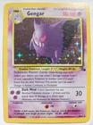 Gengar Pokemon Card Holo WOTC 5/62 Fossil Set Rare Vintage 1999 MP-LP