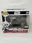 Funko POP! Star Wars Black Box Scout Trooper w/ Speeder Bike #234 NOT MINT