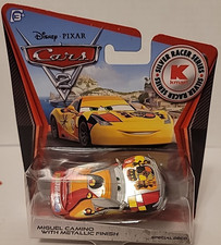 Disney Pixar Cars MIGUEL CAMINO WITH METALLIC FINISH SILVER RACERS SERIES KMART