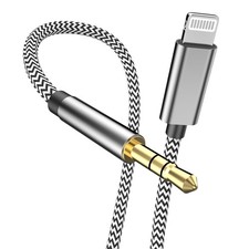 MFi Certified iPhone Aux Cord Lightning to 3.5mm