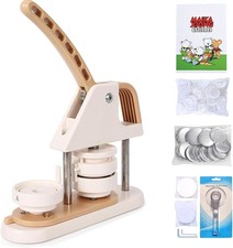 Button Maker Machine 58 mm 3rd Gen 100pcs Button Part DIY Pin Badge Button Maker