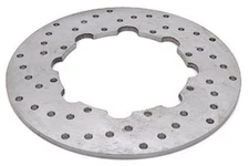 Aerospace Components AC-02-DR-R Right Rear Drag Race Rotor Cross Drilled