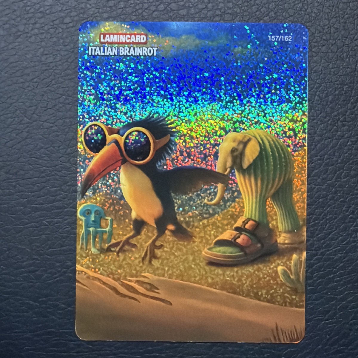 メキシコ産　バルバロッサトゲムネカミリ　67mm Lamincard 1st Edition Italian Brainrot Chaos Ultra Rare (X2) 151