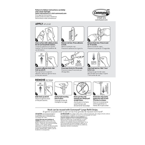 Command Large Wire Hook White (17069-ES) 703660 - Picture 6 of 9