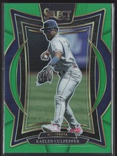 2025 Panini Select #80 Kaelen Culpepper Green Prizms #/5