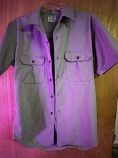 1960s Penneys Work Wear Shirt Vintage 60s Big Mac Penn Prest Uniform Mens