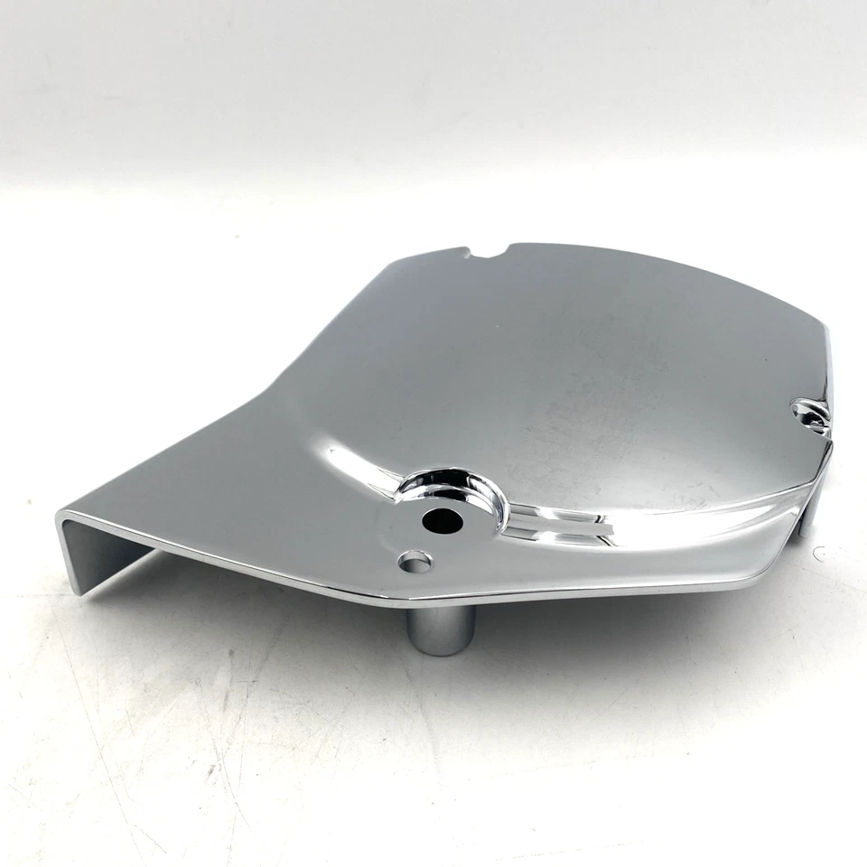 Cubierta de polea de piñón de tracción delantera cromada OEM Harley 34910-04 04-22 Sportster XL Foto 3 de 4