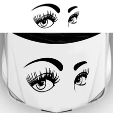 Car Decals Vinyl Sticker Body Side Eyes Graphic Decor Waterproof DIY Accessories
