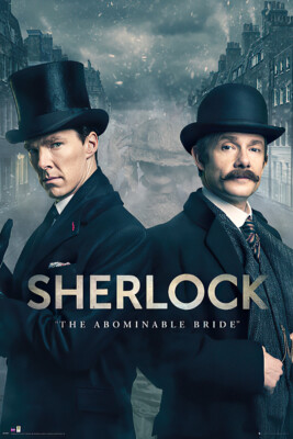 Sherlock - TV Show Poster / Print (The Abominable Bride - 2015 X-Mas Special)