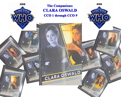 2024 Rittenhouse Doctor Who, The Companions: Clara Oswald, CCO  1-CCO 9, U Pick