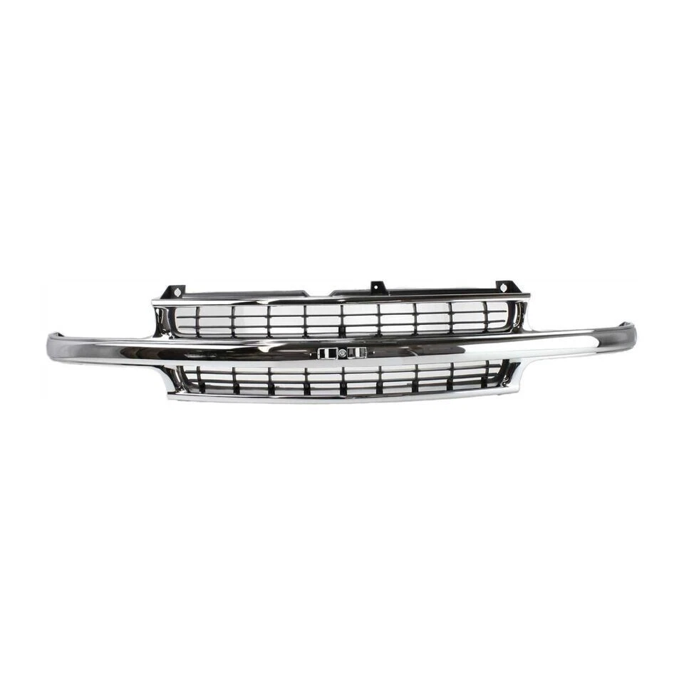 New Front Grille Chrome Black For 2000-2006 CHEVROLE SUBURBAN 1500 SUBURBAN 2500 Foto 2 de 4
