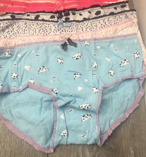 (2) 12-Packs Closecret Girls Soft Cotton Briefs, Assorted Designs Sz XXL (10-12) - Picture 6 of 16