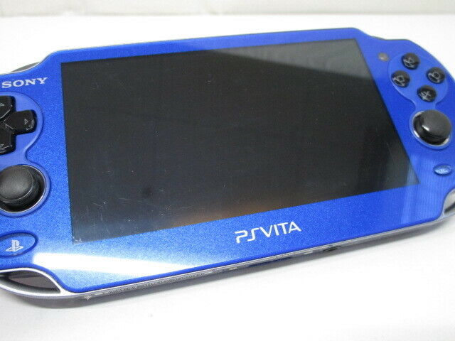 SONY PS Vita PCH-1000 OLED Wi-Fi Model Sapphire Blue Console SONY PS Vita PCH-1000 OLED Wi-Fi Model Sapphire Blue Console