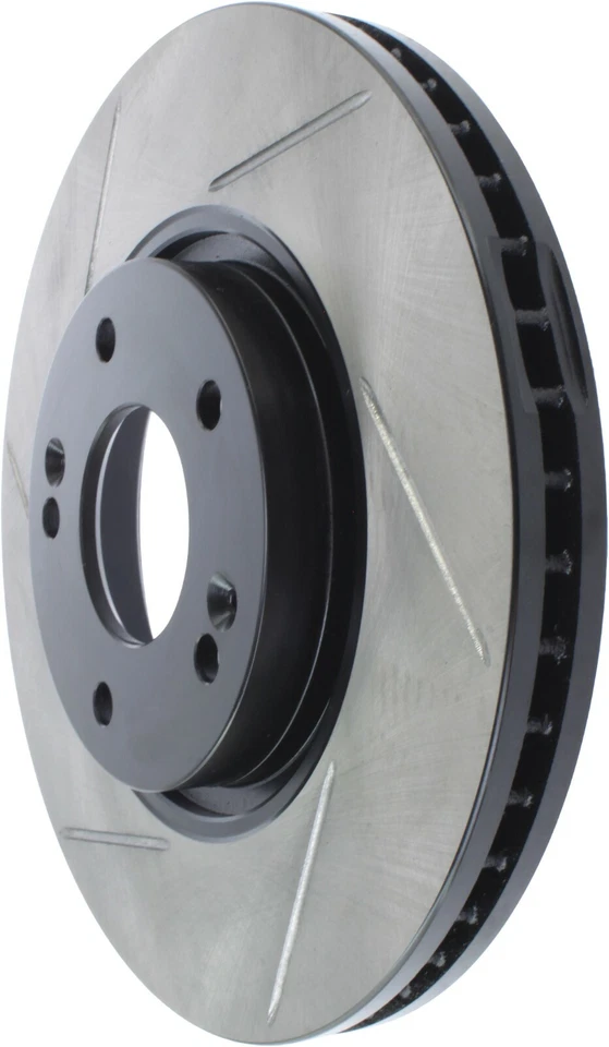 Ротор переднего тормоза с прорезями StopTech 126.51020SR Sport для Hyundai Sonata 2015-2015 годов выпуска - Изображение 3 из 4