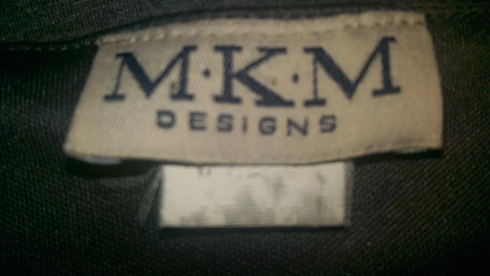 MKM Womens Shirt Top Blouse Size L XL Large X Large Gray - Image 2 of 3